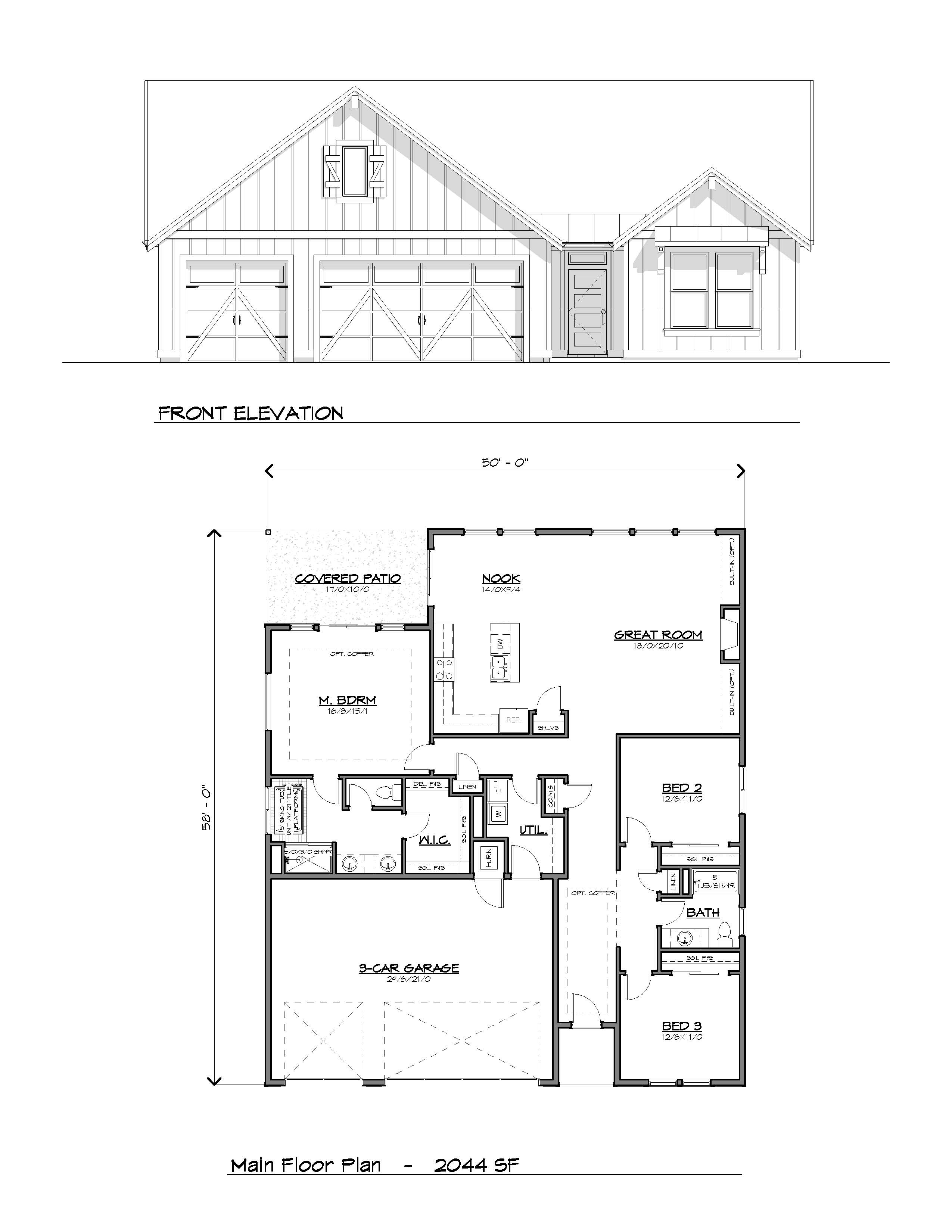 New Home Floor Plan Vancouver WA